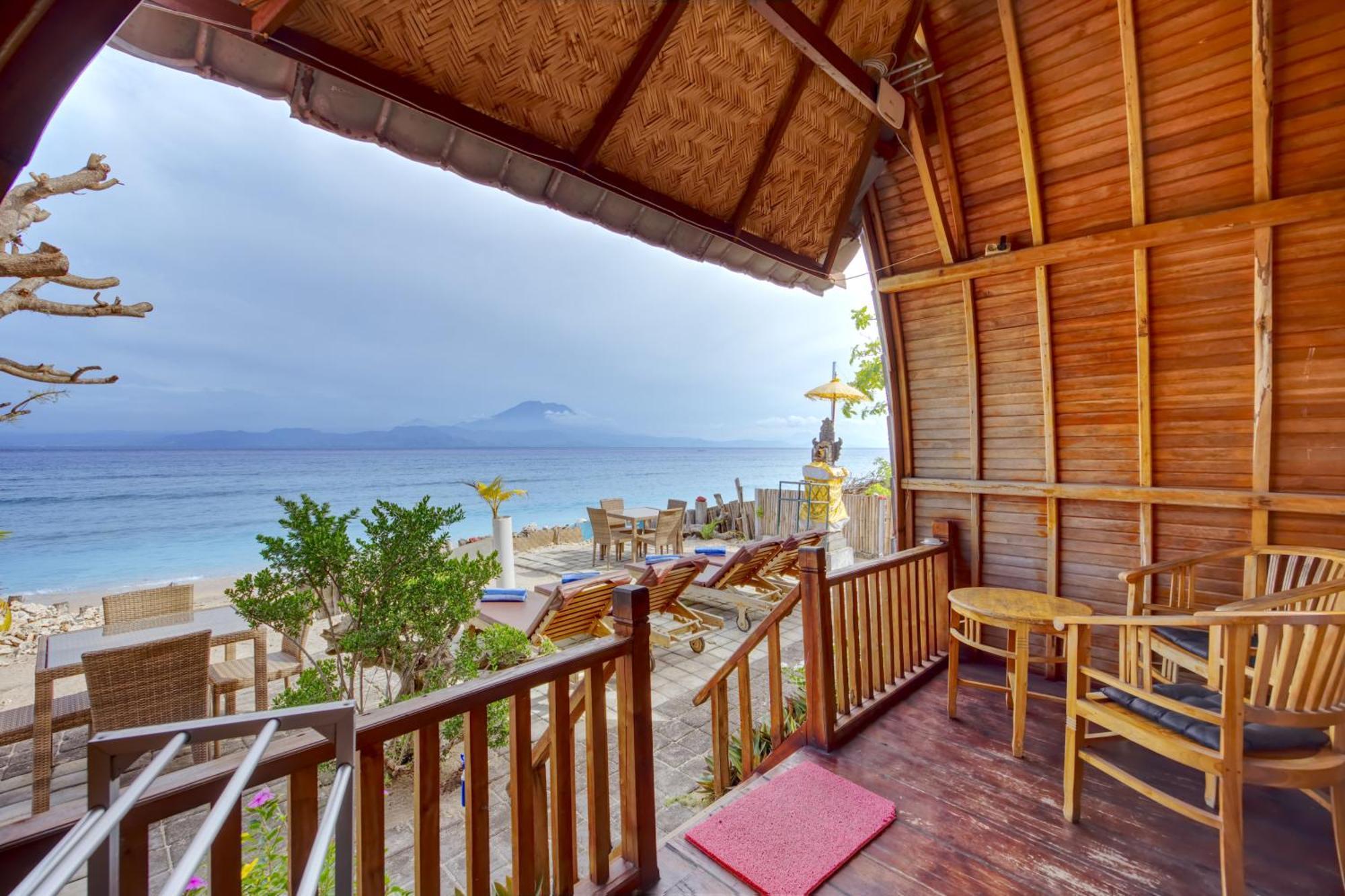 Santen Beach Bungalows Ped Exterior foto